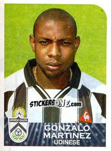 Sticker Gonzalo Martínez - Calciatori 2002-2003 - Panini