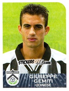 Sticker Giuseppe Gemiti - Calciatori 2002-2003 - Panini