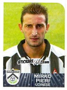 Sticker Mirko Pieri - Calciatori 2002-2003 - Panini