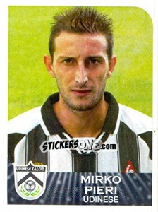 Sticker Mirko Pieri - Calciatori 2002-2003 n. 442 - Panini