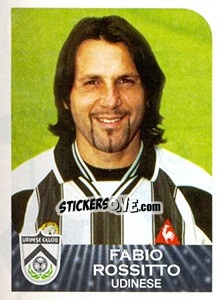 Sticker Fabio Rossitto - Calciatori 2002-2003 - Panini