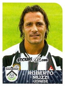 Sticker Roberto Muzzi - Calciatori 2002-2003 - Panini