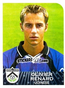 Cromo Olivier Renard - Calciatori 2002-2003 - Panini
