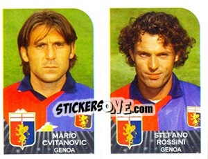 Sticker Mario Cvitanovic / Stefano Rossini - Calciatori 2002-2003 n. 503 - Panini