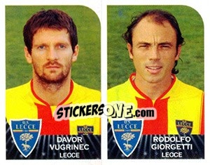 Sticker Davor Vugrinec / Rodolfo - Calciatori 2002-2003 - Panini
