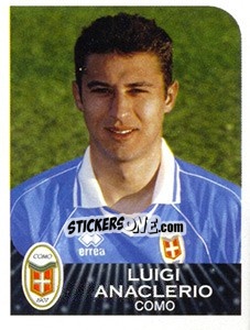 Sticker Luigi Anaclerio - Calciatori 2002-2003 - Panini