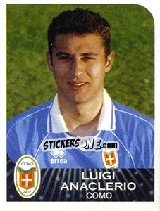 Figurina Luigi Anaclerio - Calciatori 2002-2003 - Panini