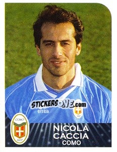 Figurina Nicola Caccia - Calciatori 2002-2003 - Panini