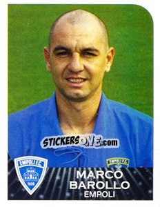 Sticker Marco Barollo - Calciatori 2002-2003 n. T26 - Panini
