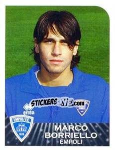 Sticker Marco Borriello - Calciatori 2002-2003 n. T27 - Panini