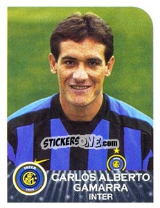 Sticker Carlos Alberto Gamarra - Calciatori 2002-2003 n. T30 - Panini