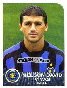 Sticker Nelson David Vivas - Calciatori 2002-2003 n. T31 - Panini