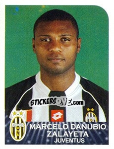 Sticker Marcelo Danubio Zalayeta - Calciatori 2002-2003 n. T39 - Panini