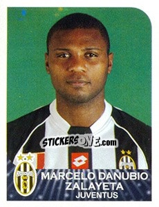 Cromo Marcelo Danubio Zalayeta - Calciatori 2002-2003 - Panini