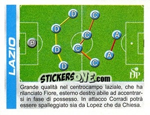 Cromo Schema - Calciatori 2002-2003 - Panini