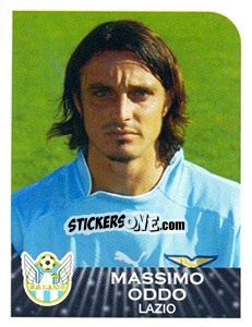 Sticker Massimo Oddo - Calciatori 2002-2003 n. T42 - Panini
