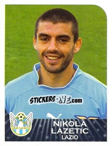 Sticker Nikola Lazetic - Calciatori 2002-2003 n. T44 - Panini