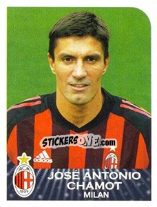 Cromo Jose Antonio Chamot - Calciatori 2002-2003 - Panini