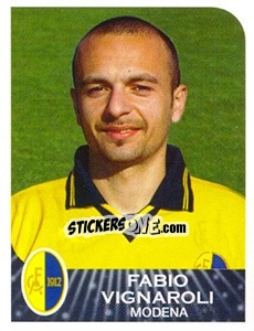 Sticker Fabio Vignaroli - Calciatori 2002-2003 n. T55 - Panini