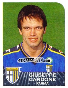 Sticker Giuseppe Cardone - Calciatori 2002-2003 n. T57 - Panini