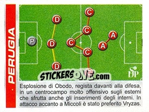 Cromo Schema - Calciatori 2002-2003 - Panini