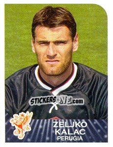 Sticker Zeljko Kalac - Calciatori 2002-2003 - Panini