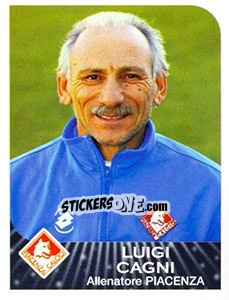 Figurina Luigi Cagni - Calciatori 2002-2003 - Panini