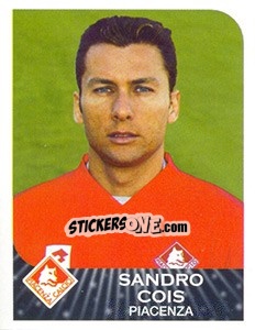 Sticker Sandro Cois - Calciatori 2002-2003 n. T69 - Panini