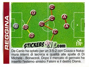 Cromo Schema - Calciatori 2002-2003 - Panini