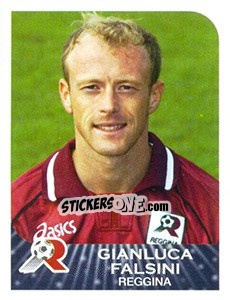 Sticker Gianluca Falsini - Calciatori 2002-2003 n. T76 - Panini