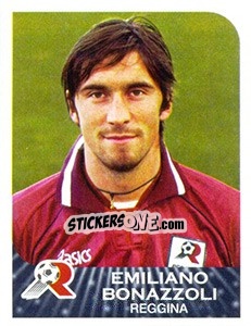 Cromo Emiliano Bonazzoli - Calciatori 2002-2003 - Panini