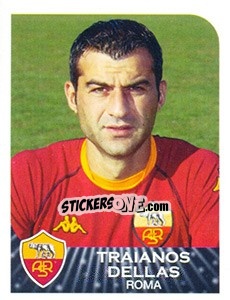 Sticker Traianos Dellas - Calciatori 2002-2003 n. T81 - Panini