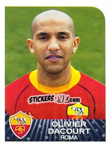 Sticker Olivier Dacourt - Calciatori 2002-2003 n. T82 - Panini
