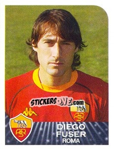 Sticker Diego Fuser - Calciatori 2002-2003 n. T83 - Panini