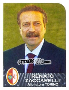 Sticker Renato Zaccarelli - Calciatori 2002-2003 n. T86 - Panini