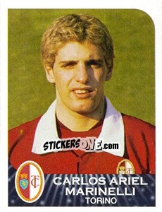 Sticker Carlos Ariel Marinelli - Calciatori 2002-2003 n. T89 - Panini