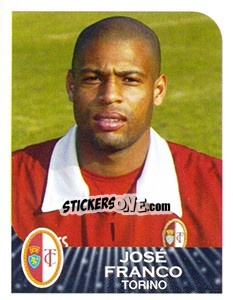 Sticker Jose Franco - Calciatori 2002-2003 - Panini