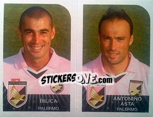 Sticker Bilica / Antonino Asta - Calciatori 2002-2003 - Panini