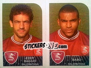 Sticker Eddy Baggio / Babu - Calciatori 2002-2003 n. 561 - Panini