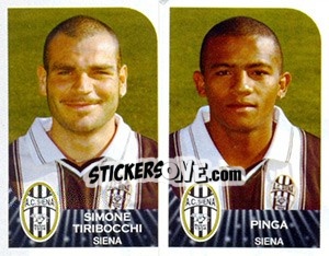 Sticker Simone Tiribocchi / Pinga - Calciatori 2002-2003 - Panini