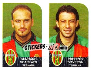 Figurina Gennaro Scarlato / Roberto D'Aversa - Calciatori 2002-2003 - Panini