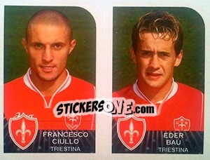Sticker Francesco Ciullo / Eder Bau - Calciatori 2002-2003 n. 594 - Panini