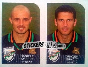 Sticker Daniele Amerini / Drazen Brncic - Calciatori 2002-2003 n. 602 - Panini