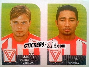 Sticker Marco Veronese / Jeda - Calciatori 2002-2003 - Panini