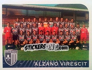 Cromo Squadra Alzano Virescit - Calciatori 2002-2003 - Panini