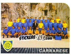 Cromo Squadra Carrarese - Calciatori 2002-2003 - Panini