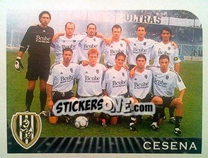 Sticker Squadra Cesena - Calciatori 2002-2003 - Panini