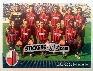 Sticker Squadra Lucchese - Calciatori 2002-2003 n. 631 - Panini