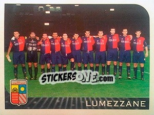 Figurina Squadra Lumezzane - Calciatori 2002-2003 - Panini