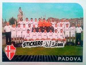 Figurina Squadra Padova - Calciatori 2002-2003 - Panini